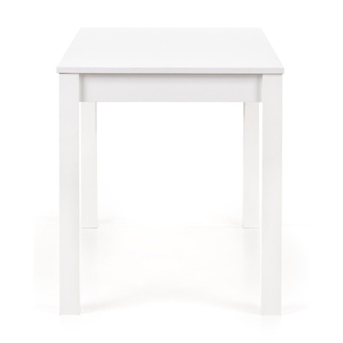 Biały minimalistyczny stół do jadalni Klaris