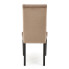 Drewniane krzesło z beżową tapicerką Iston 2X