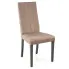 Tapicerowane beżowe krzesło do salonu Iston 2X