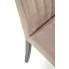 Tapicerowane krzesło beżowe Iston 2X