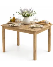 Rozkładany stół w kolorze dąb craft - Alozja  w sklepie Edinos.pl