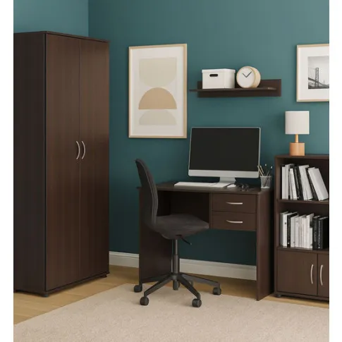 Wizualizacja regału biurowego wenge Tifeso