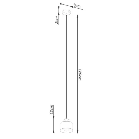 Wymiary lampy S169-Ardi