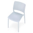 Niebieskie krzesło ażurowe Imros