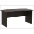 Długie biurko biurowe Romiks kolor wenge