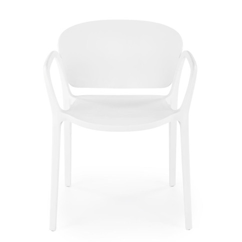 Nowoczesne białe krzesło Orlo