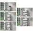Szczegółowe zdjęcie nr 7 produktu Komoda Nestia 2X - biała + grafit