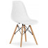 Białe ażurowe krzesło kuchenne  - Lokus 3X