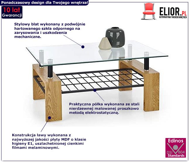 Ława prostokątna Andria