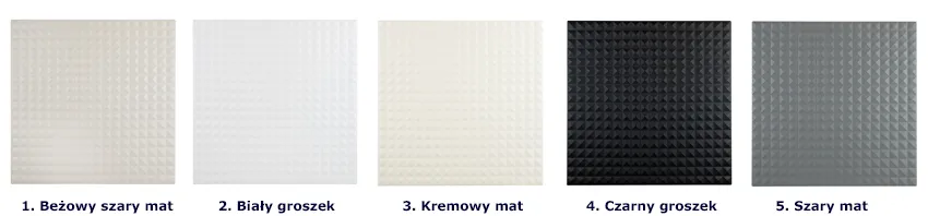 Warianty kolorystyczne paneli ściennych Jadeit Estilo Nerja 20X