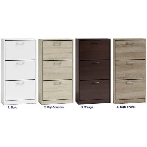 Szczegółowe zdjęcie nr 4 produktu Szafka na buty Waxa - dąb trufel