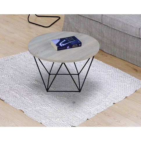 Wizualizacja stolika kawowego Boreko 4X dąb sonoma