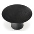 Czarny minimalistyczny stół Detris
