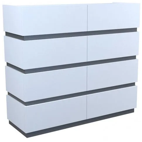 Szczegółowe zdjęcie nr 6 produktu Zestaw mebli systemowych Moso - biały + grafit