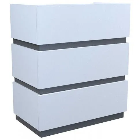 Szczegółowe zdjęcie nr 5 produktu Zestaw mebli systemowych Moso - biały + grafit