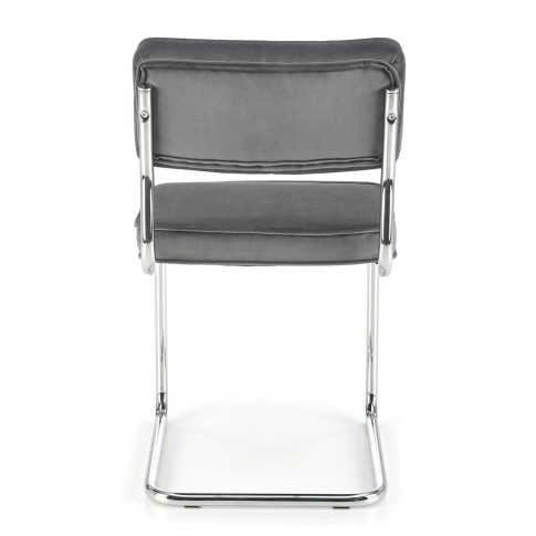 Minimalistyczne szare krzesło Laveno