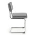 Szare minimalistyczne krzesło Laveno