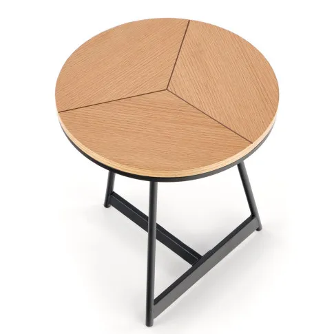 Okrągły stolik industrialny Exa 4X