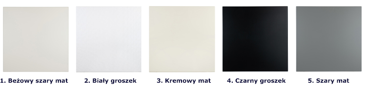 Warianty kolorystyczne frontów 40x40 Onyks Estilo Noble 29X