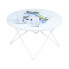 Biały okrągły stolik kawowy - Murilo 5X 