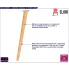 Noga bukowa 60cm Estilo Noble 36X