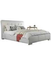 Łóżko z pojemnikiem na pościel Milten 2X 140x200 - 44 kolory w sklepie Edinos.pl