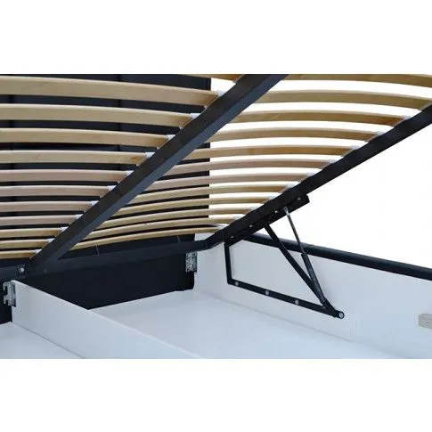 Szczegółowe zdjęcie nr 6 produktu Łóżko z pojemnikiem na pościel Milten 2X 140x200 - 44 kolory