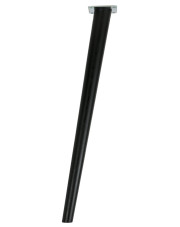 Czarne nogi bukowe 60 cm - Estilo Noble 37X - 4 szt. w sklepie Edinos.pl