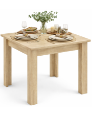 Kwadratowy stół kuchenny dąb sonoma - Silio 3X w sklepie Edinos.pl