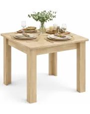 Kwadratowy stół kuchenny dąb sonoma - Silio 3X w sklepie Edinos.pl