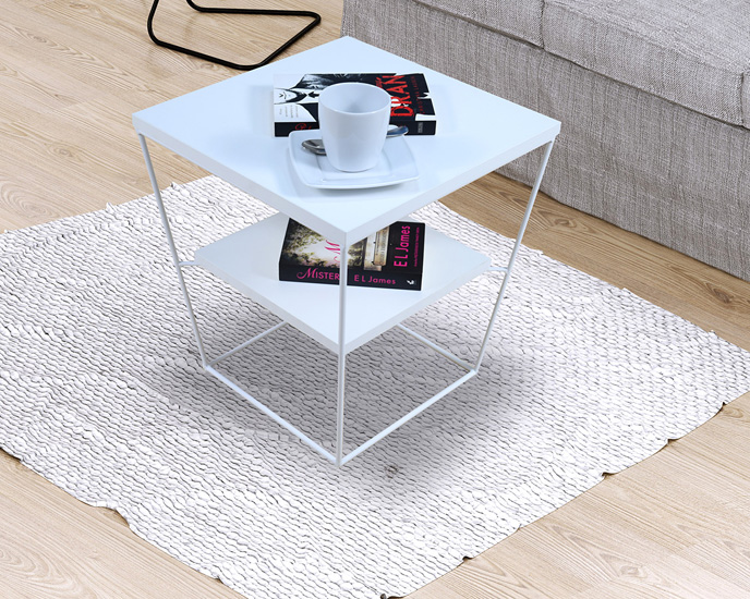 Wizualizacja stolika kawowego Celia 5X biały