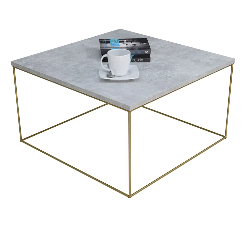 Minimalistyczny stolik kawowy beton - Otax 3X | Edinos.pl