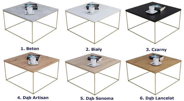 Stolik kawowy Otax 3X kolory