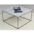 Kwadratowy stolik kawowy Elos 4X beton czarny
