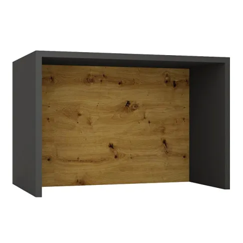 Wyspa kuchenna szary grafit dąb artisan Mercado 4X