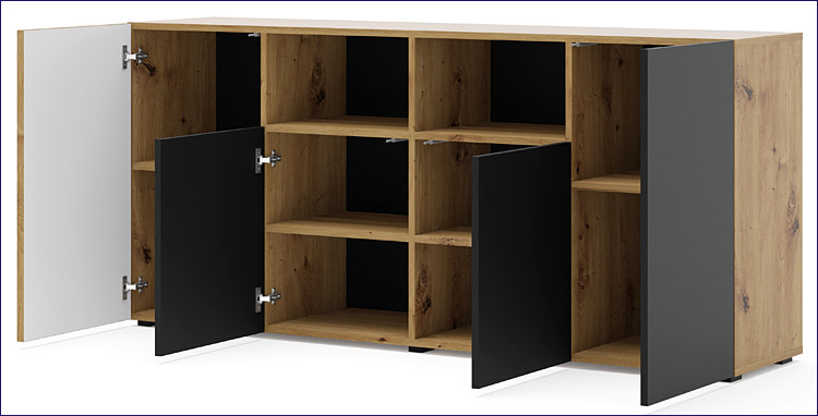 Wnętrze komody Aldo 5X