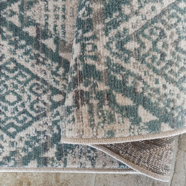 Szary nowoczesny dywan do salonu Fivo 4X