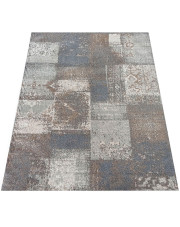 Prostokątny dywan w kwadratowe wzory - Fivo 6X w sklepie Edinos.pl
