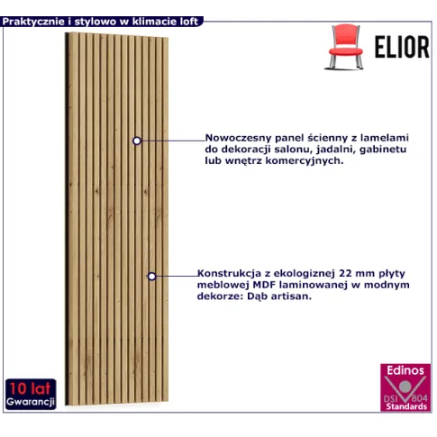 Dekoracyjny panel ścienny Longa 10X