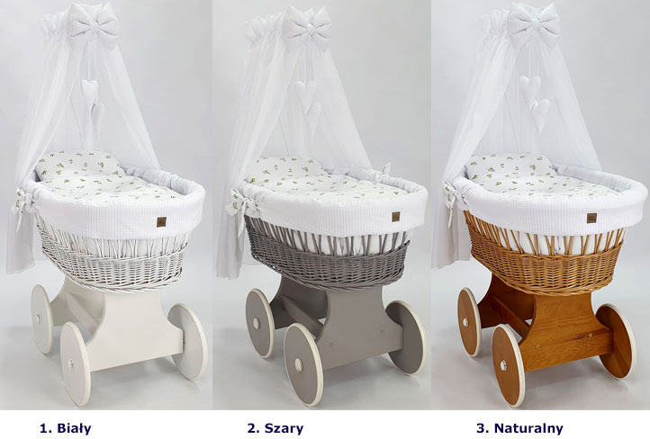 Kolory stelaża na kołach Notiso 5X