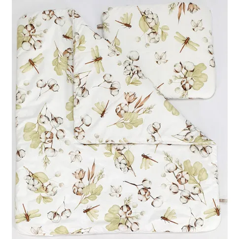 wiklinowy kosz mojżesza z baldachimem na kołach bez loveso 5x