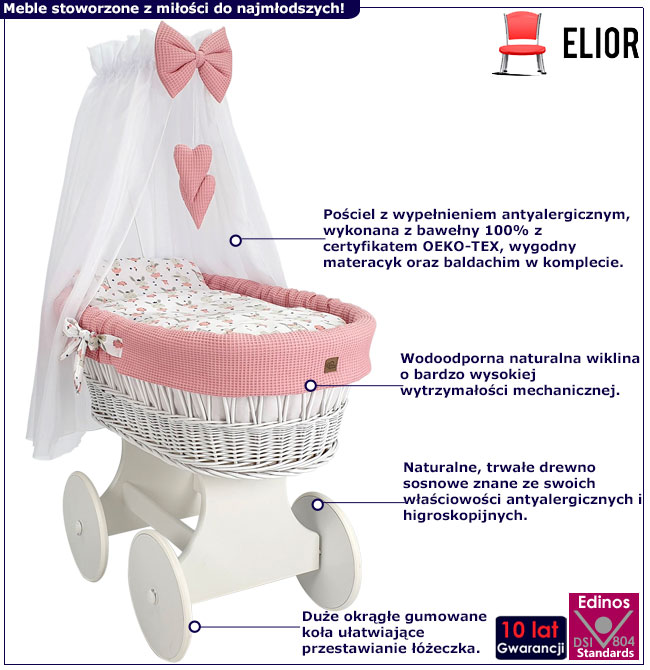 Zestaw Kosz Moj esza Dla Niemowlaka Notiso 5X Edinos pl zestaw-kosz-moj-esza-dla-niemowlaka-notiso-5x-edinos-pl