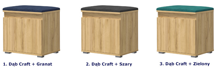 Szafka na buty z siedziskiem Venix 4X kolory