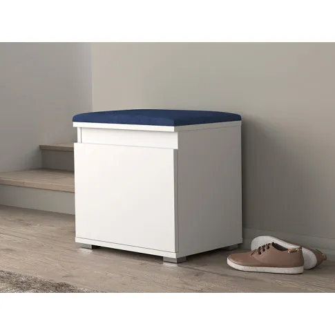 Wizualizacja szafki na buty Ekori 5X biały granat