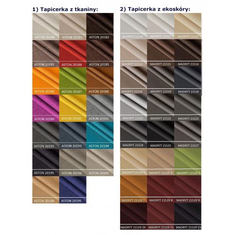 Szczegółowe zdjęcie nr 6 produktu Łóżko z pojemnikiem na pościel Tiris 180x200 - 44 kolory