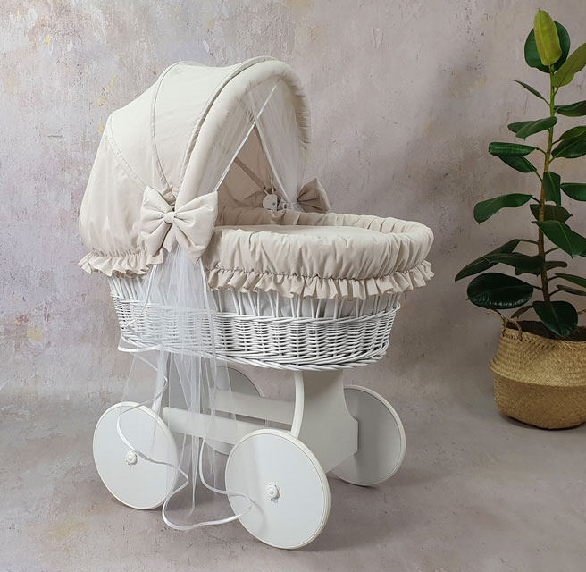 Komplet kosz Mojżesza z budką na kołach Notiso 7X