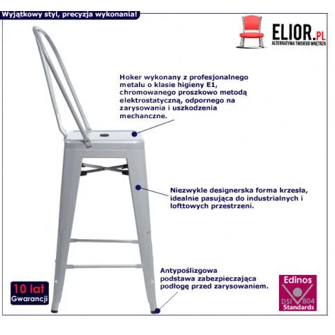 Fotografia Hoker Lovato - szary z kategorii Hokery