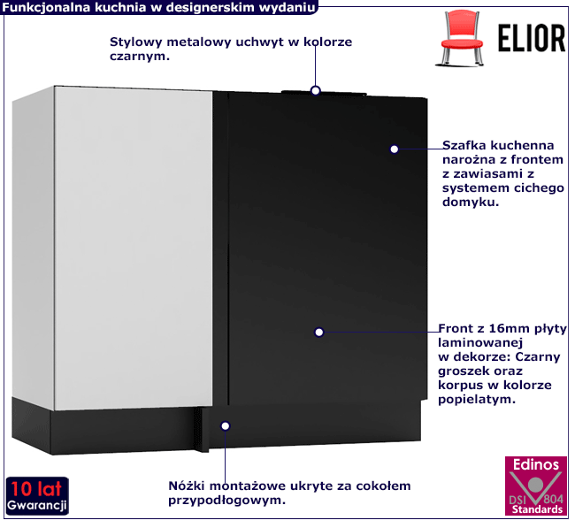 Szafka kuchenna narożna dolna Farvi 19X