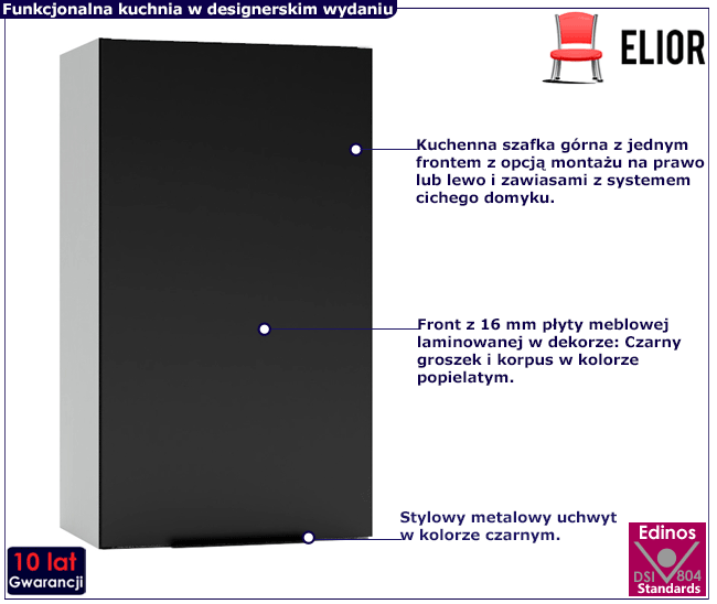 Górna szafka kuchenna 40 cm Farvi 28X