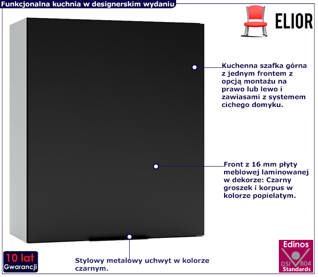 Górna szafka kuchenna 60 cm Farvi 30X